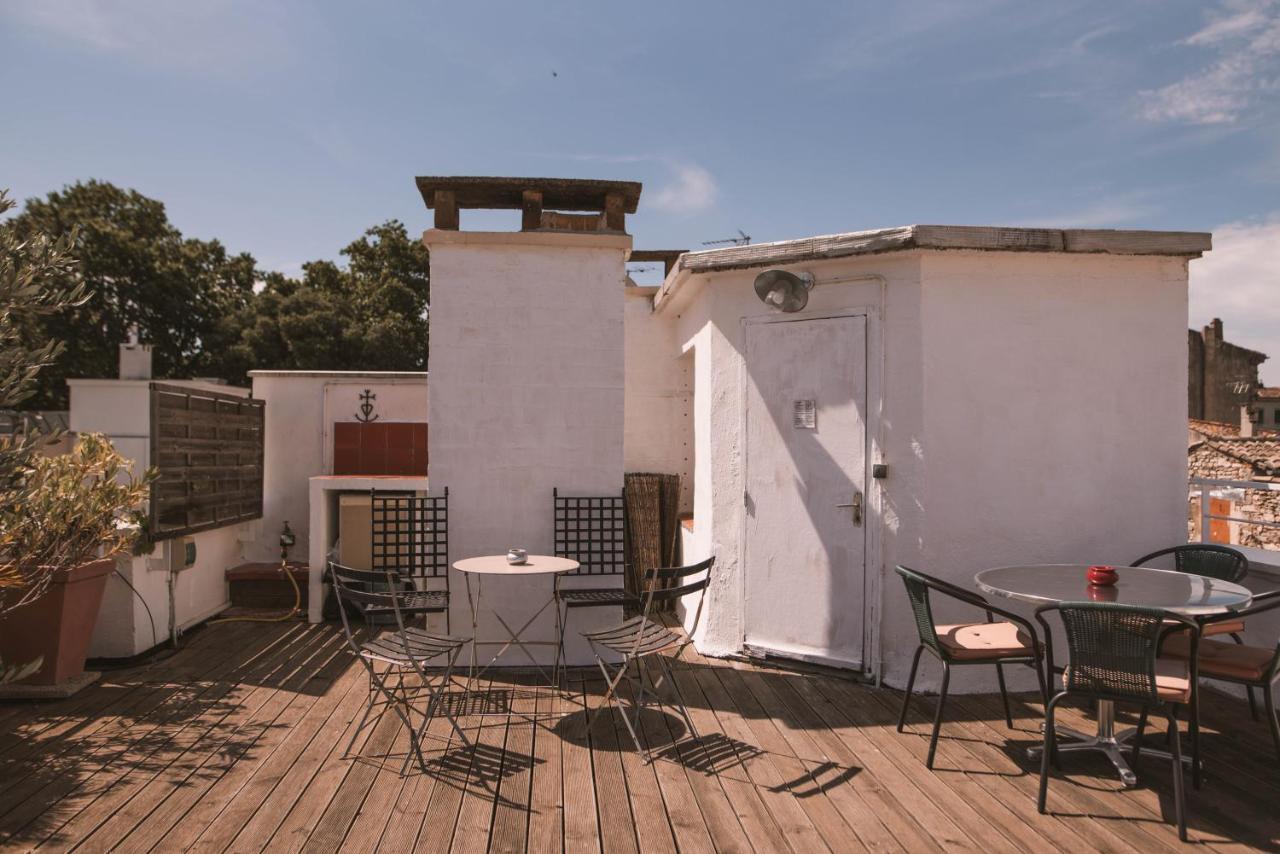 Chez Pepito & Zaza Hypercentre Rooftop Garage Nimes Luaran gambar