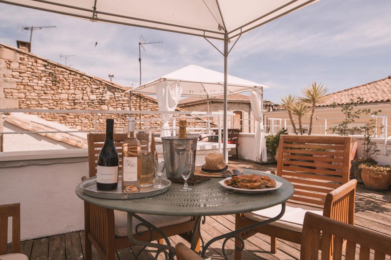 Chez Pepito & Zaza Hypercentre Rooftop Garage Nimes Luaran gambar