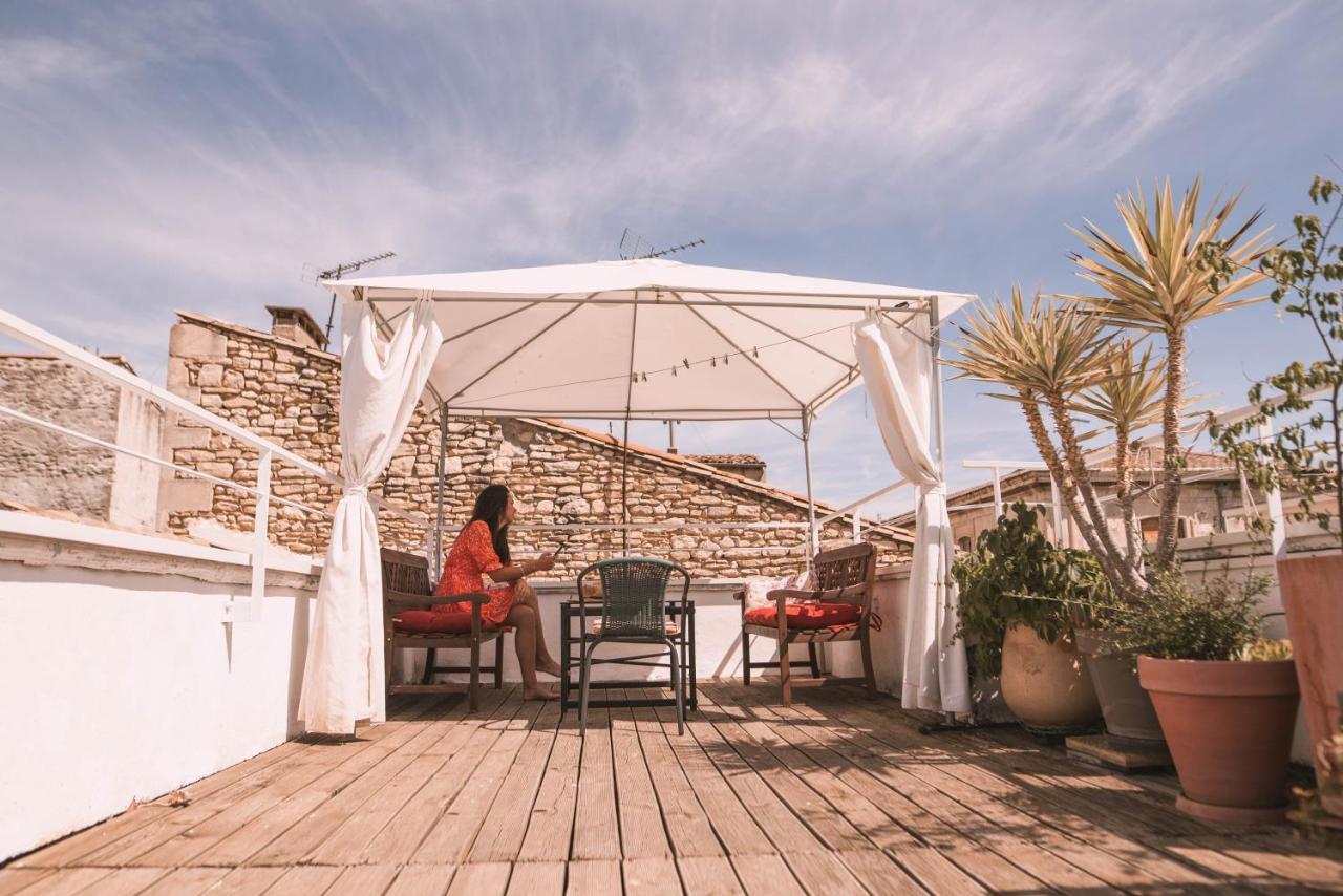 Chez Pepito & Zaza Hypercentre Rooftop Garage Nimes Luaran gambar