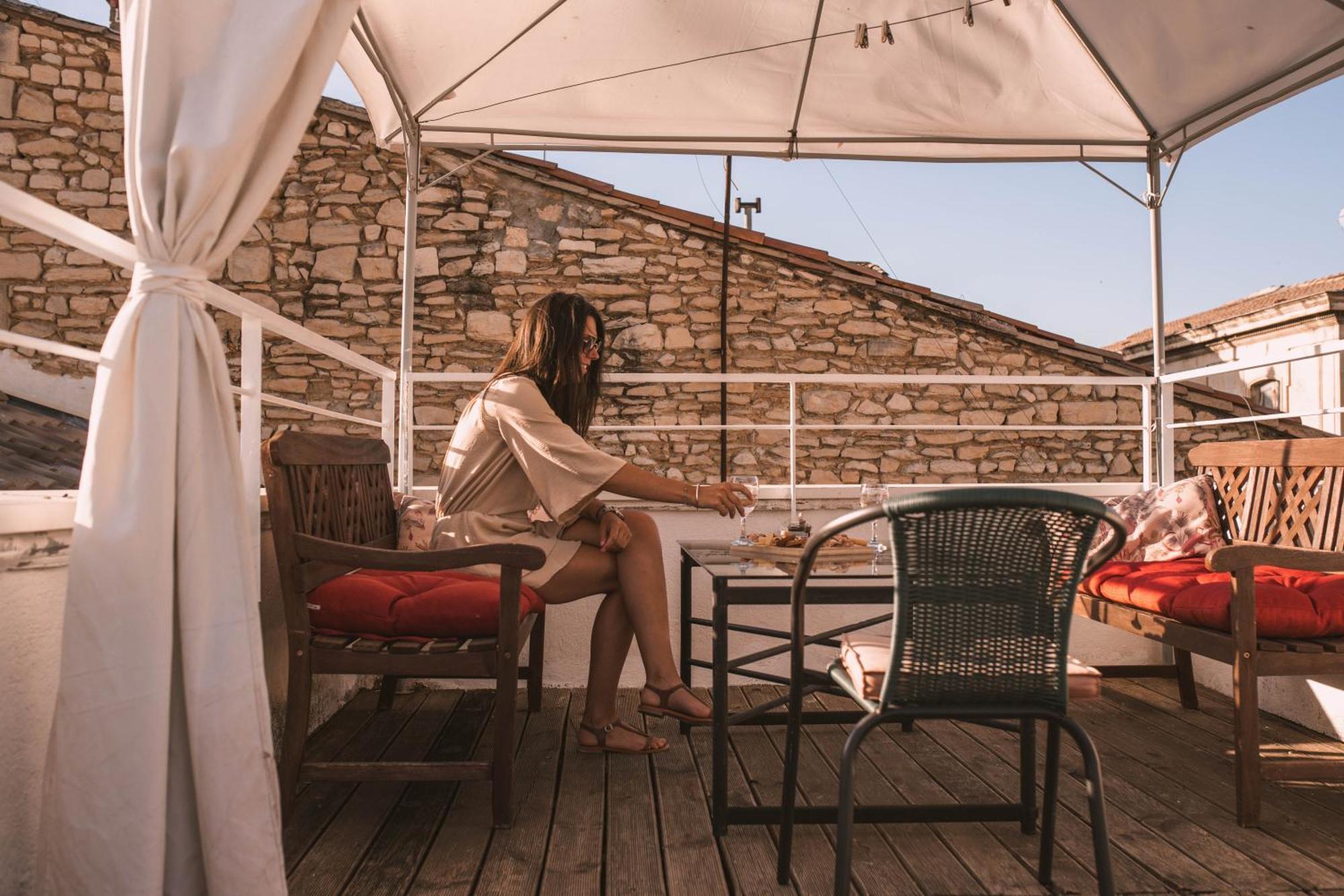 Chez Pepito & Zaza Hypercentre Rooftop Garage Nimes Bilik gambar