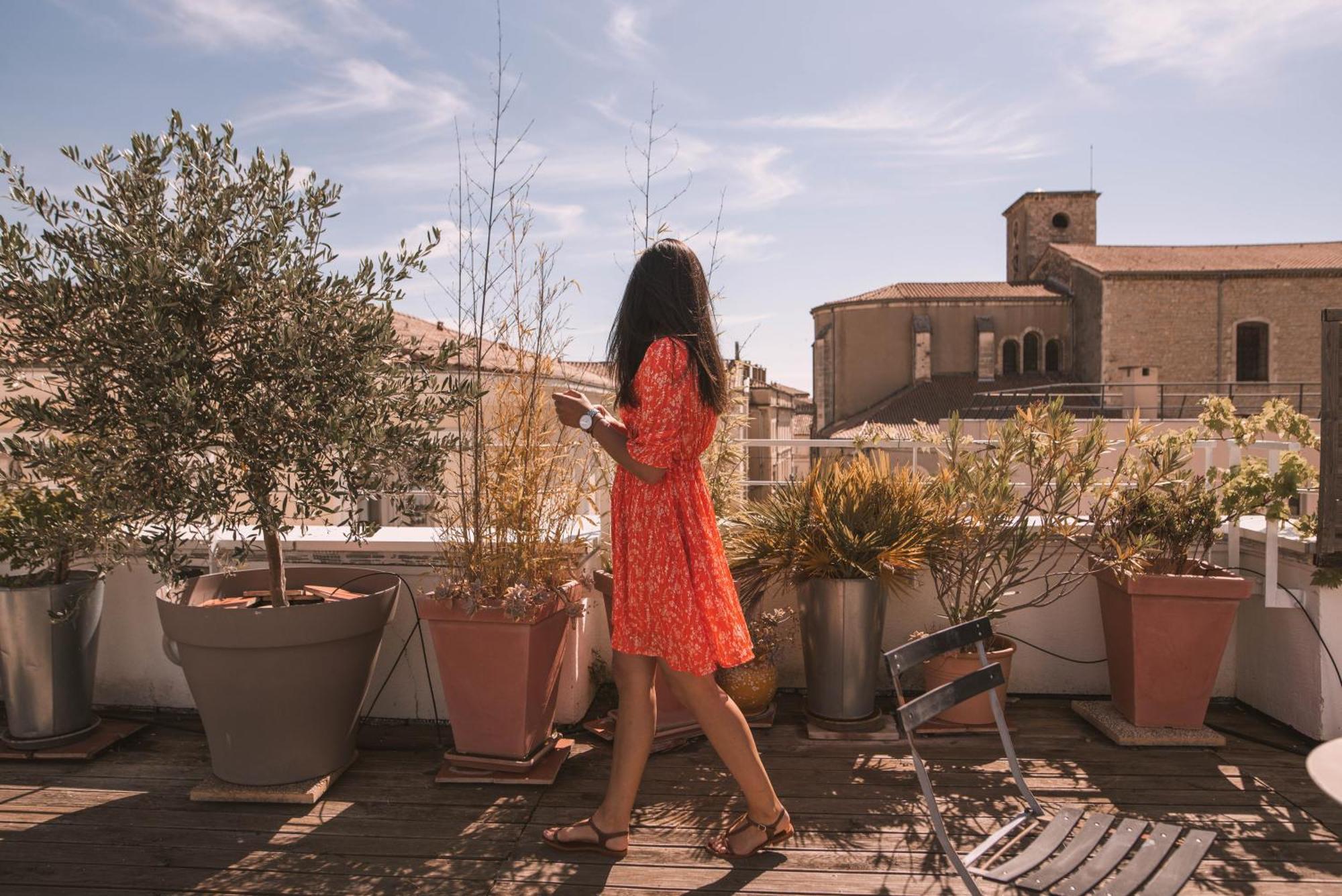 Chez Pepito & Zaza Hypercentre Rooftop Garage Nimes Bilik gambar